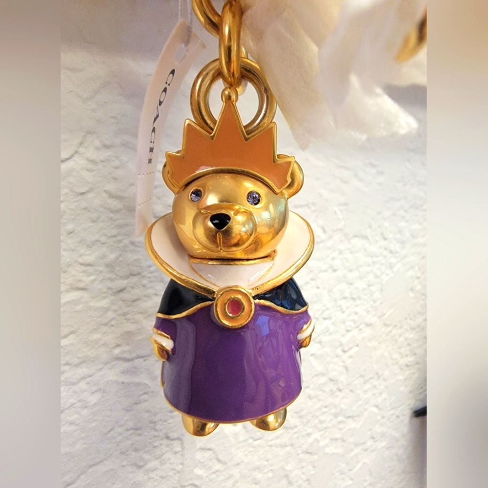 Disney X Coach Villians Evil Queen Bear Charm